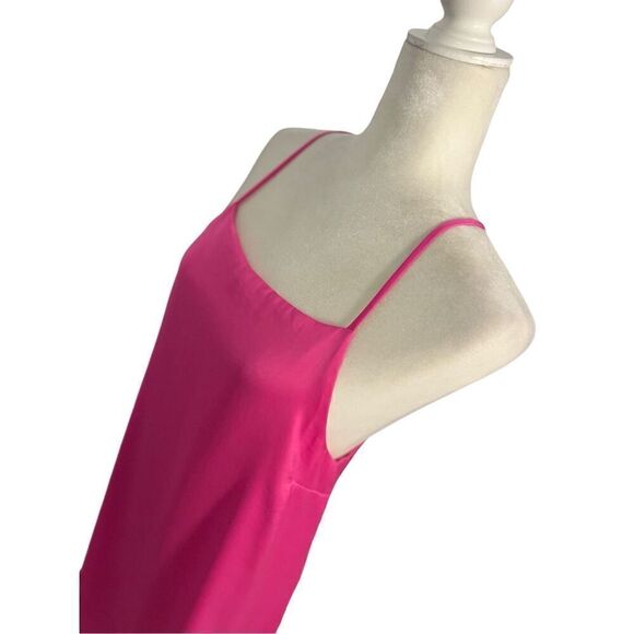 Forever 21 hot pink slip dress - Picture 2 of 8